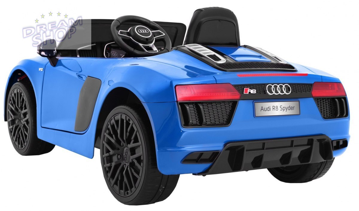 Pojazd AUDI R8 Spyder RS EVA 2.4G Lakier Niebieski Pojazd AUDI R8 Spyder RS EVA 2.4G Lakier Niebieski