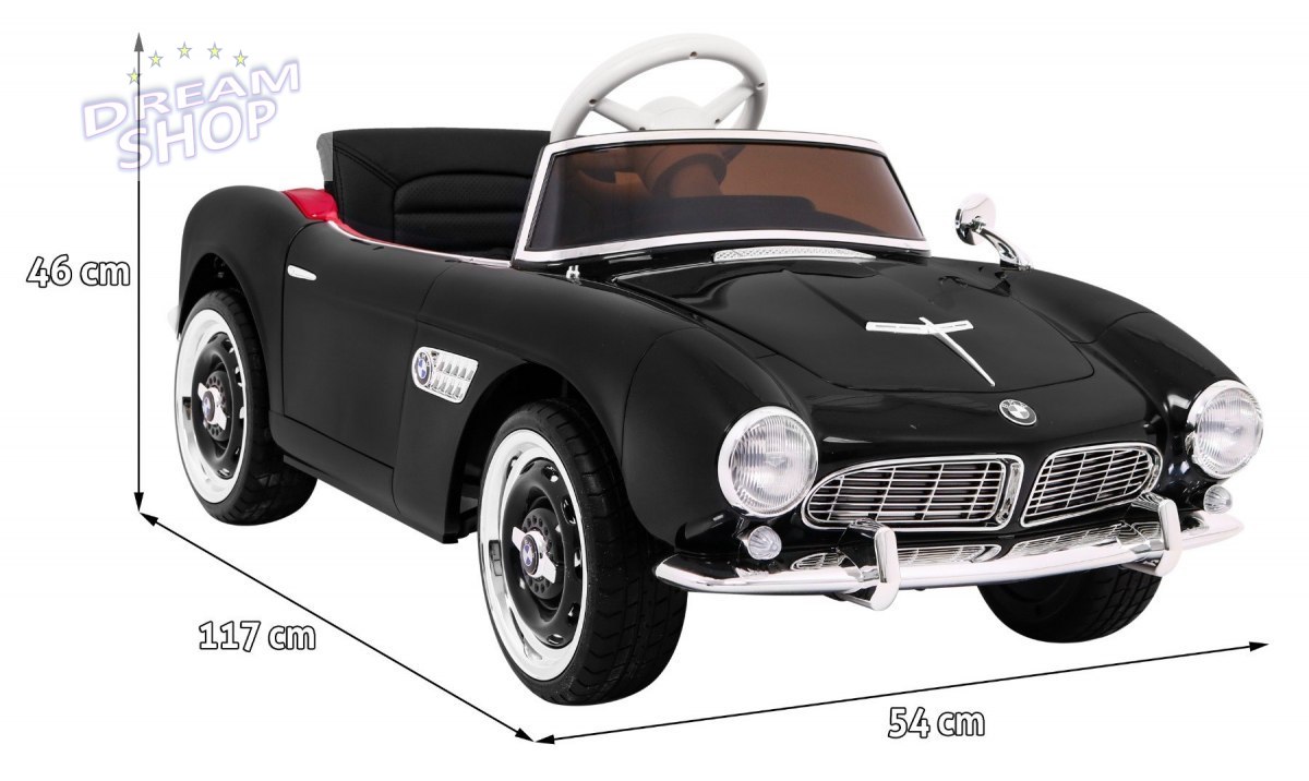 Pojazd BMW 507 Retro Czarny Pojazd BMW 507 Retro Czarny