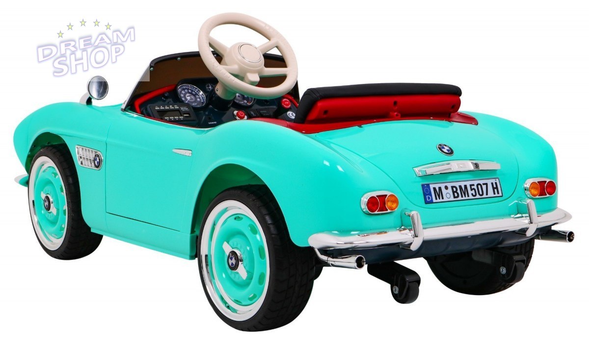 Pojazd BMW 507 Retro Zielony Pojazd BMW 507 Retro Zielony
