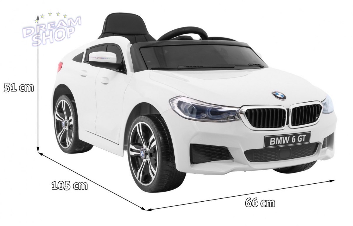 Pojazd BMW 6 GT Biały Pojazd BMW 6 GT Biały