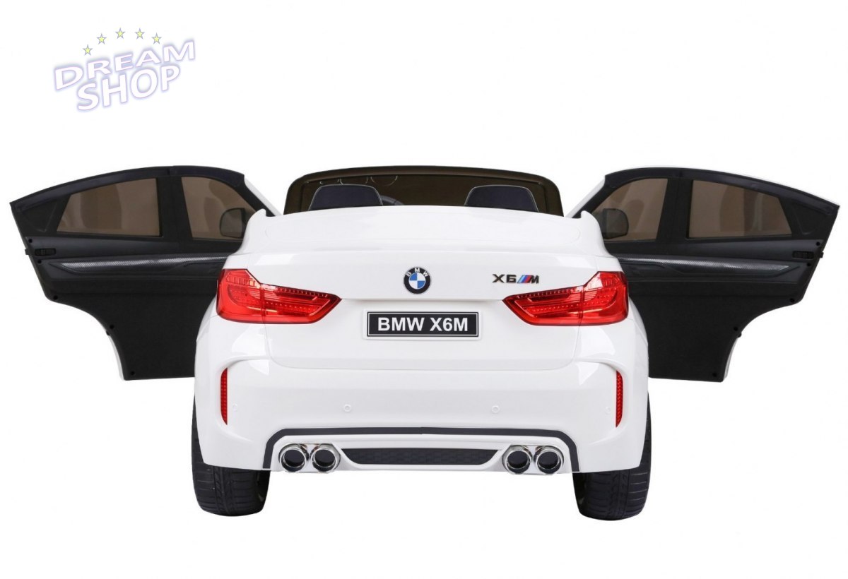Pojazd BMW X6M 2 os. XXL Biały Pojazd BMW X6M 2 os. XXL Biały