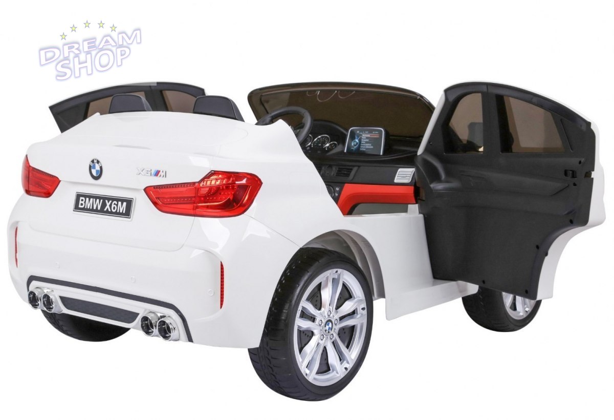 Pojazd BMW X6M 2 os. XXL Biały Pojazd BMW X6M 2 os. XXL Biały