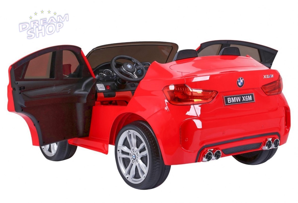 Pojazd BMW X6M 2 os. XXL Czerwony Pojazd BMW X6M 2 os. XXL Czerwony
