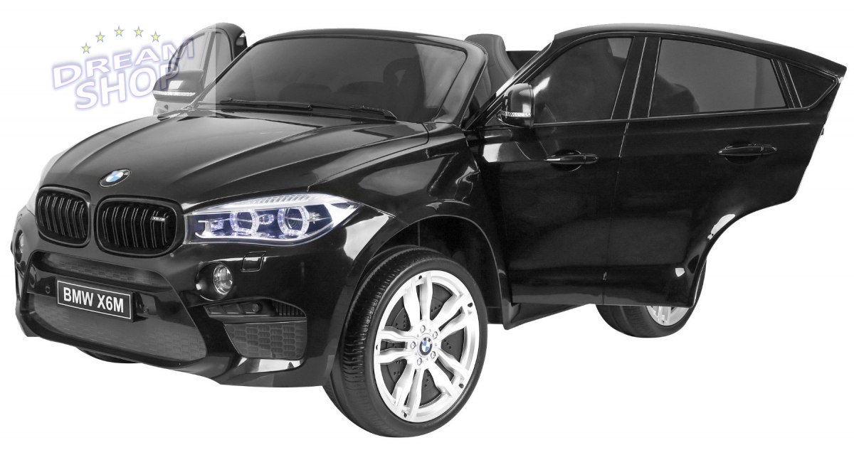 Pojazd BMW X6M 2 os. XXL Lakierowany Czarny Pojazd BMW X6M 2 os. XXL Lakierowany Czarny