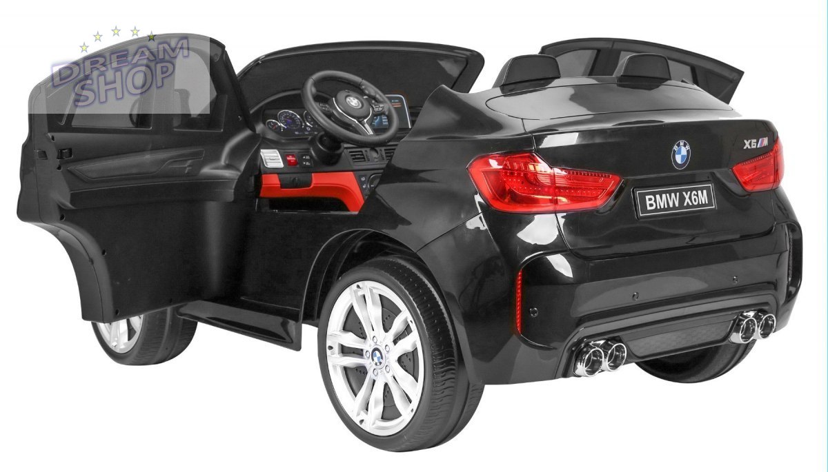 Pojazd BMW X6M 2 os. XXL Lakierowany Czarny Pojazd BMW X6M 2 os. XXL Lakierowany Czarny