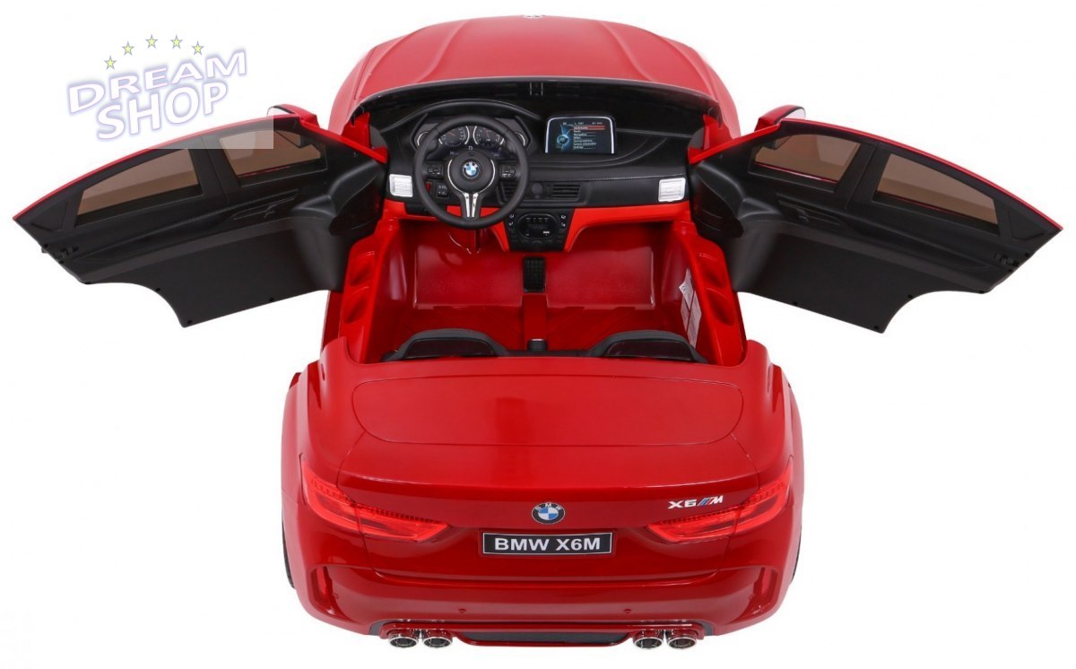 Pojazd BMW X6M 2 os. XXL Lakierowany Czerwony Pojazd BMW X6M 2 os. XXL Lakierowany Czerwony