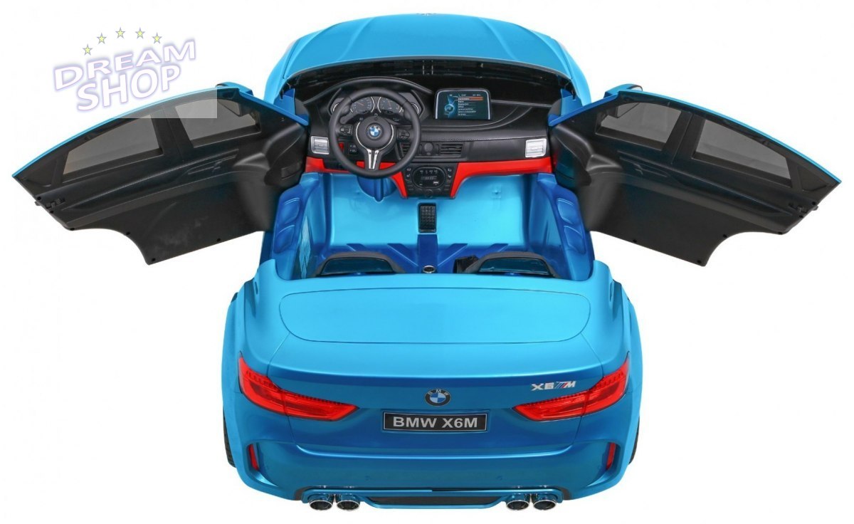 Pojazd BMW X6M 2 os. XXL Lakierowany Niebieski Pojazd BMW X6M 2 os. XXL Lakierowany Niebieski