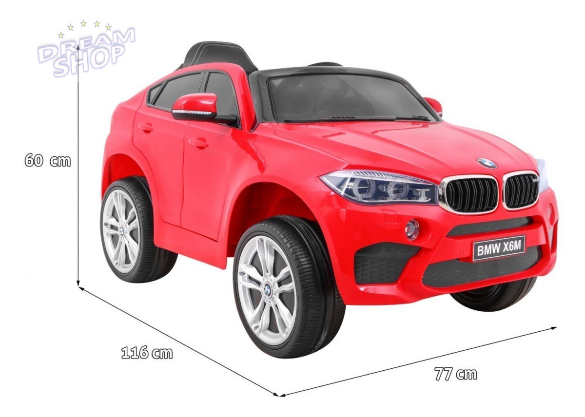 Pojazd BMW X6M Czerwony Pojazd BMW X6M Czerwony