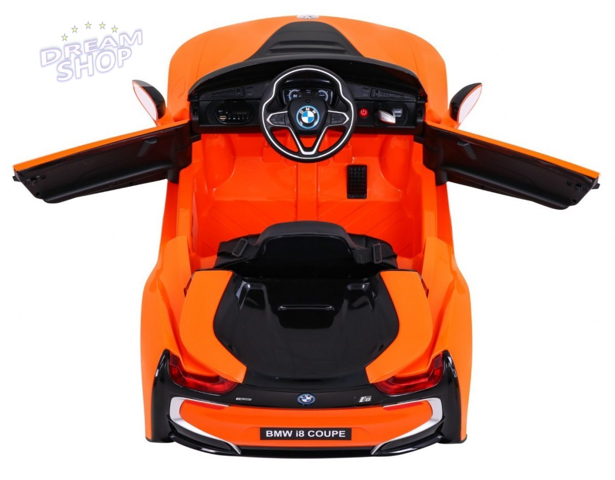 Pojazd BMW I8 LIFT Pomarańczowy Pojazd BMW I8 LIFT Pomarańczowy