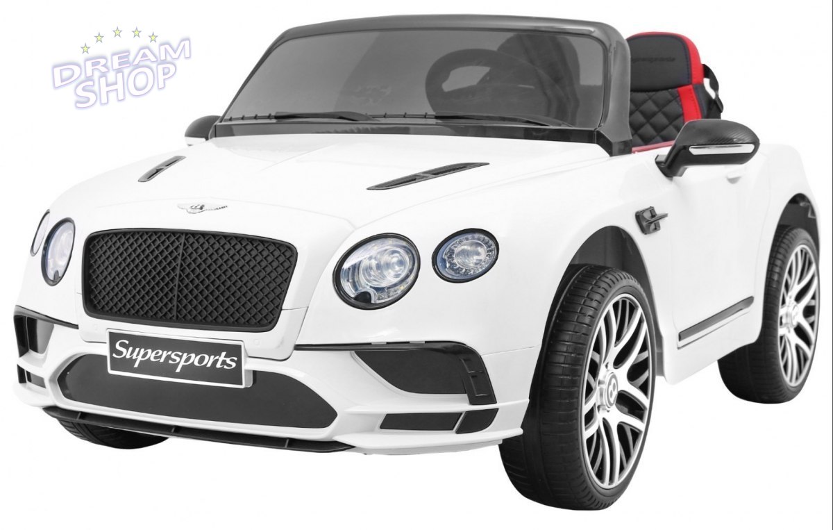 Pojazd Bentley Continental Biały Pojazd Bentley Continental Biały