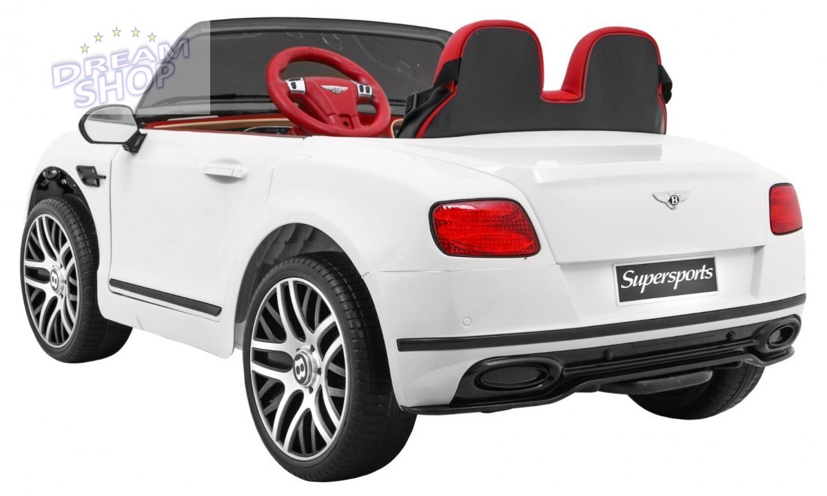 Pojazd Bentley Continental Biały Pojazd Bentley Continental Biały
