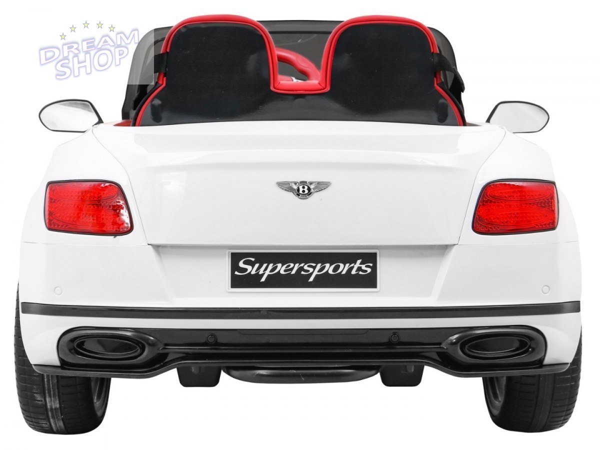 Pojazd Bentley Continental Biały Pojazd Bentley Continental Biały
