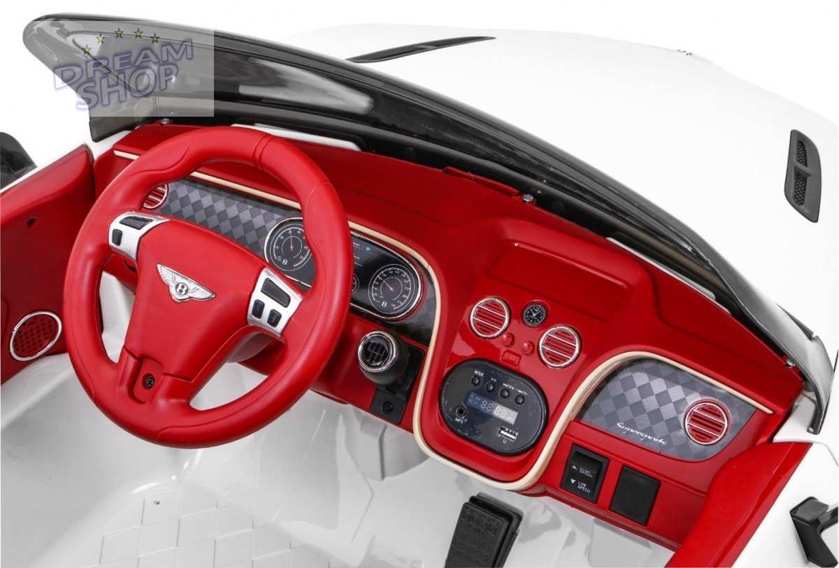 Pojazd Bentley Continental Biały Pojazd Bentley Continental Biały