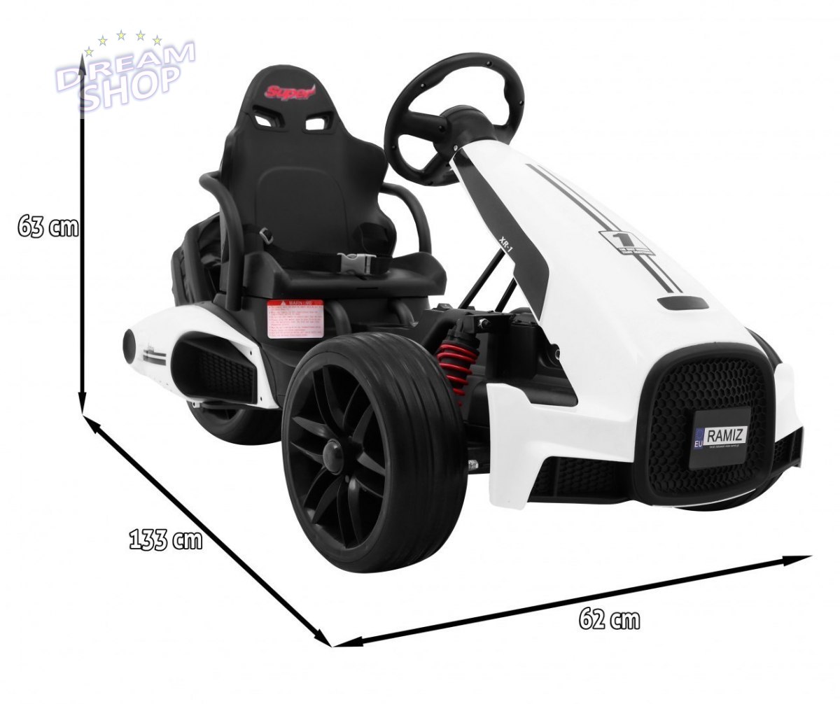 Pojazd Bolid XR-1 Biały Pojazd Bolid XR-1 Biały