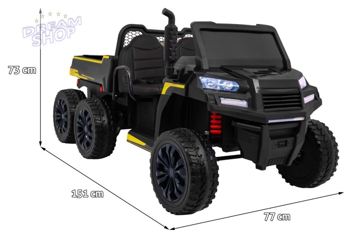 Pojazd Farmer Truck Czarny Pojazd Farmer Truck Czarny