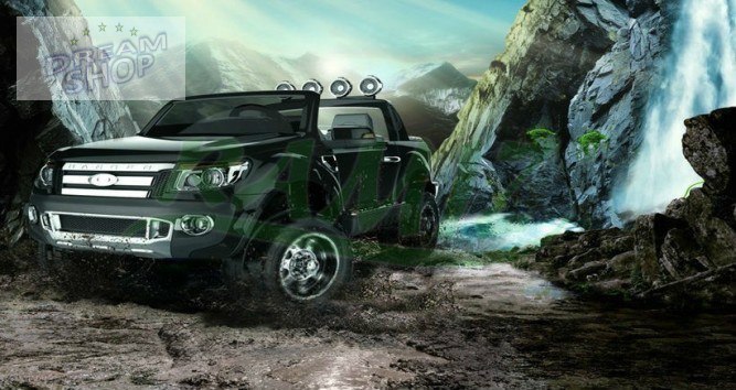 Pojazd Ford Ranger EVA LAKIEROWANY 2.4G Różowy Pojazd Ford Ranger EVA LAKIEROWANY 2.4G Różowy