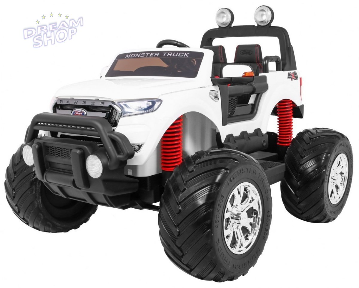Pojazd Ford Ranger MONSTER 4x4 Biały Pojazd Ford Ranger MONSTER 4x4 Biały