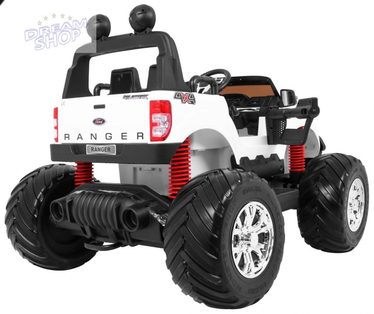 Pojazd Ford Ranger MONSTER 4x4 Biały Pojazd Ford Ranger MONSTER 4x4 Biały