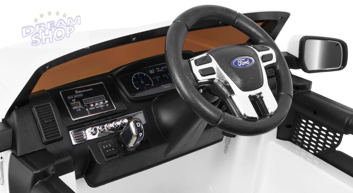 Pojazd Ford Ranger MONSTER 4x4 Biały Pojazd Ford Ranger MONSTER 4x4 Biały