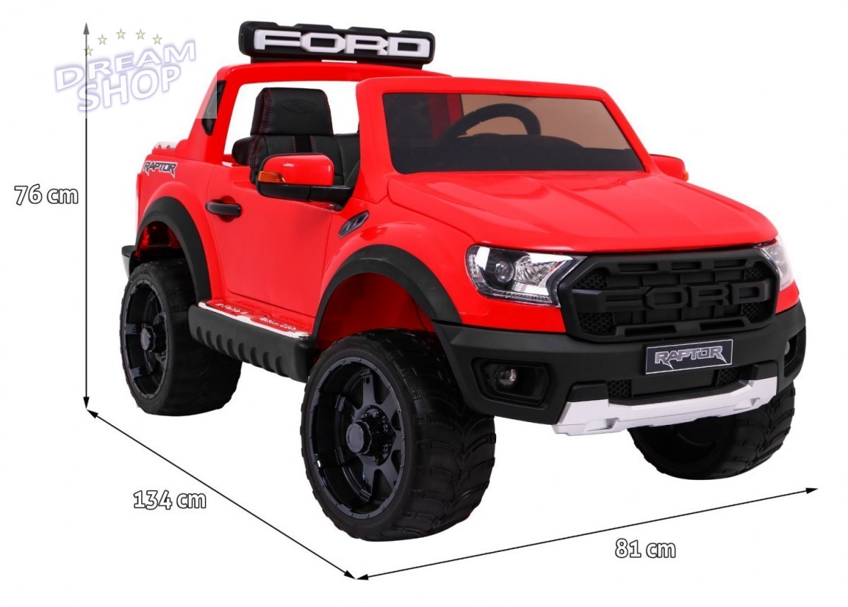 Pojazd Ford Ranger Raptor Czerwony Pojazd Ford Ranger Raptor Czerwony
