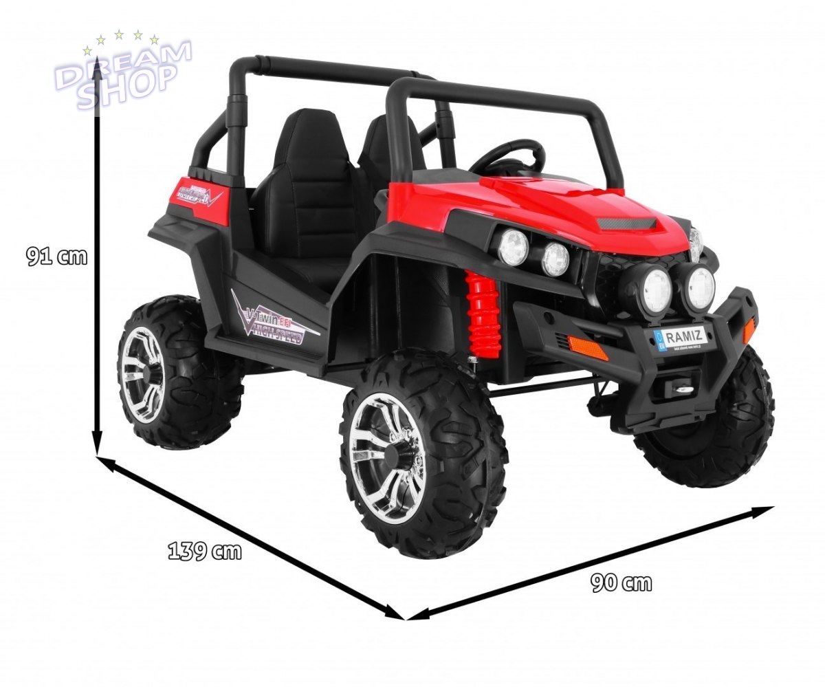 Pojazd Grand Buggy 4x4 Czerwony Pojazd Grand Buggy 4x4 Czerwony