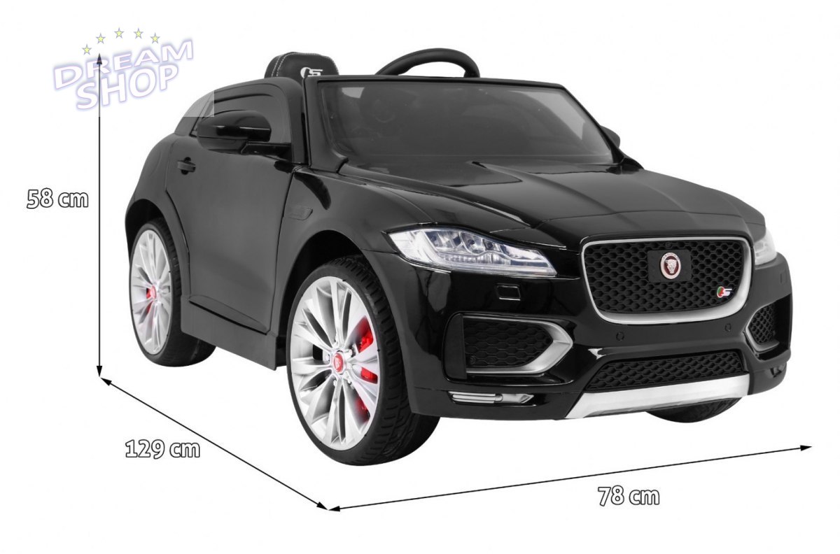 Pojazd Jaguar F-Pace Lakierowany Czarny Pojazd Jaguar F-Pace Lakierowany Czarny