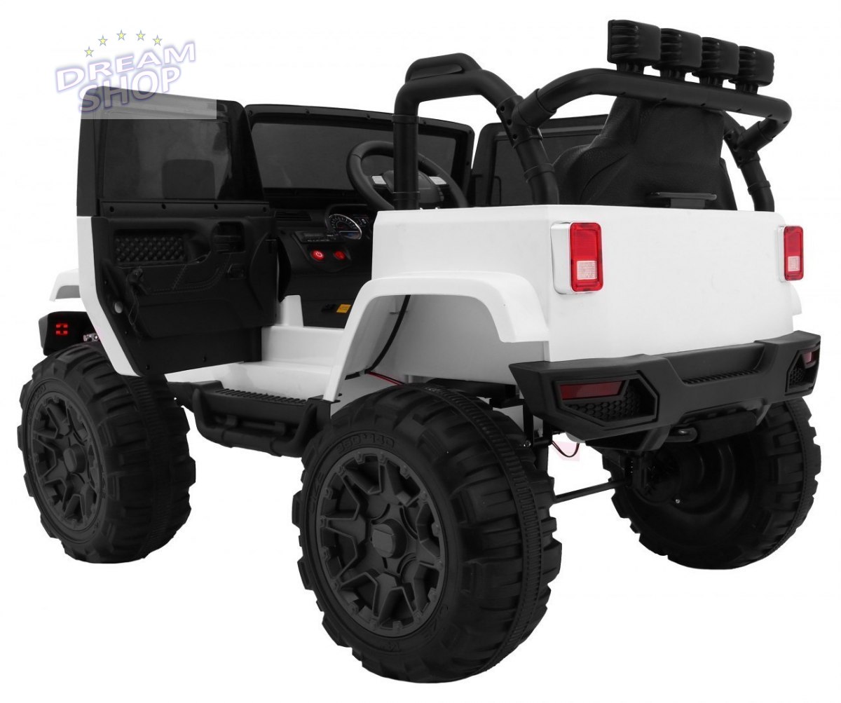 Pojazd Jeep All Terrain Biały Pojazd Jeep All Terrain Biały