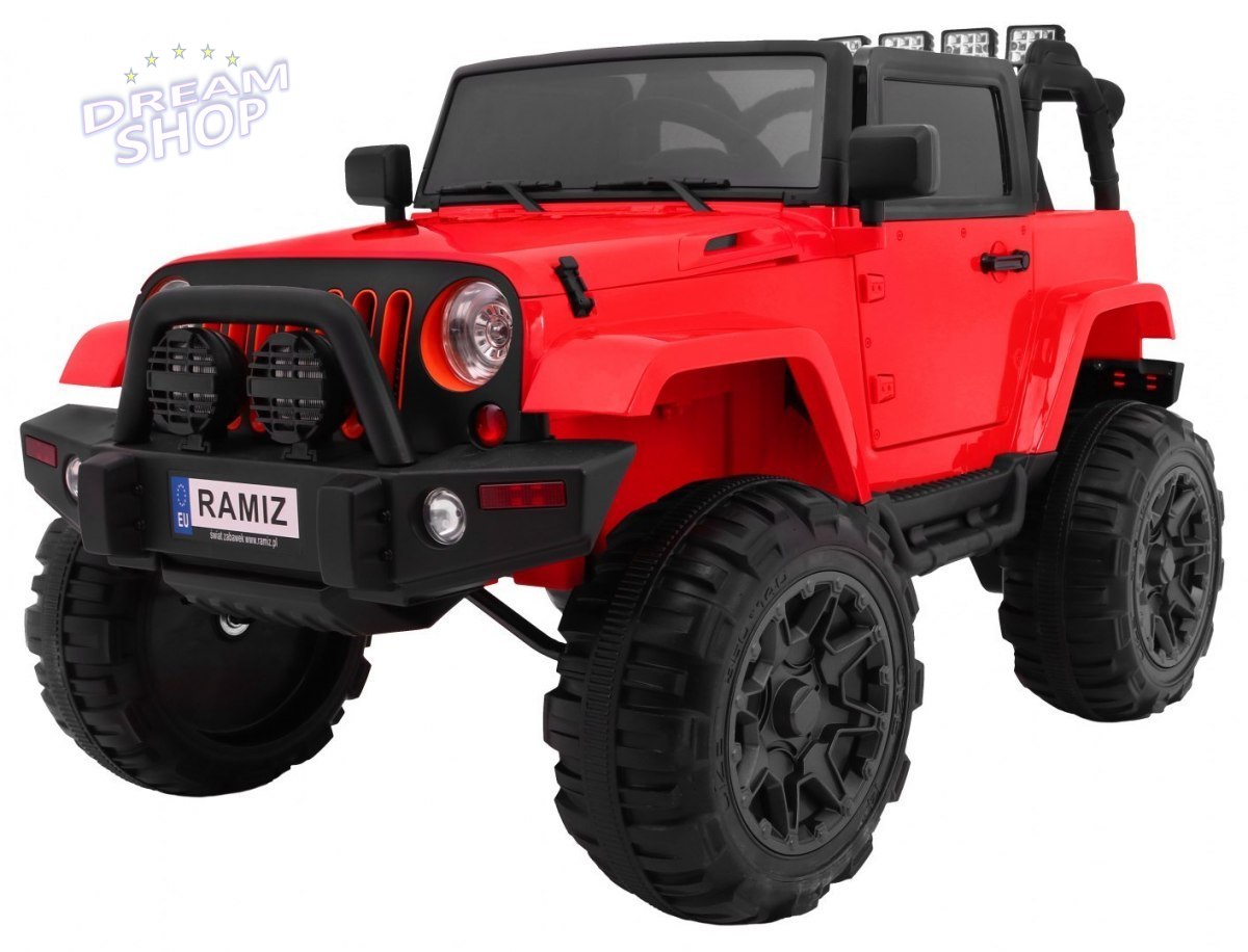 Pojazd Jeep All Terrain Czerwony Pojazd Jeep All Terrain Czerwony