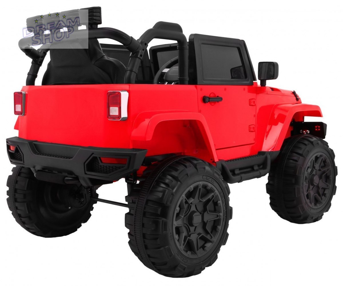 Pojazd Jeep All Terrain Czerwony