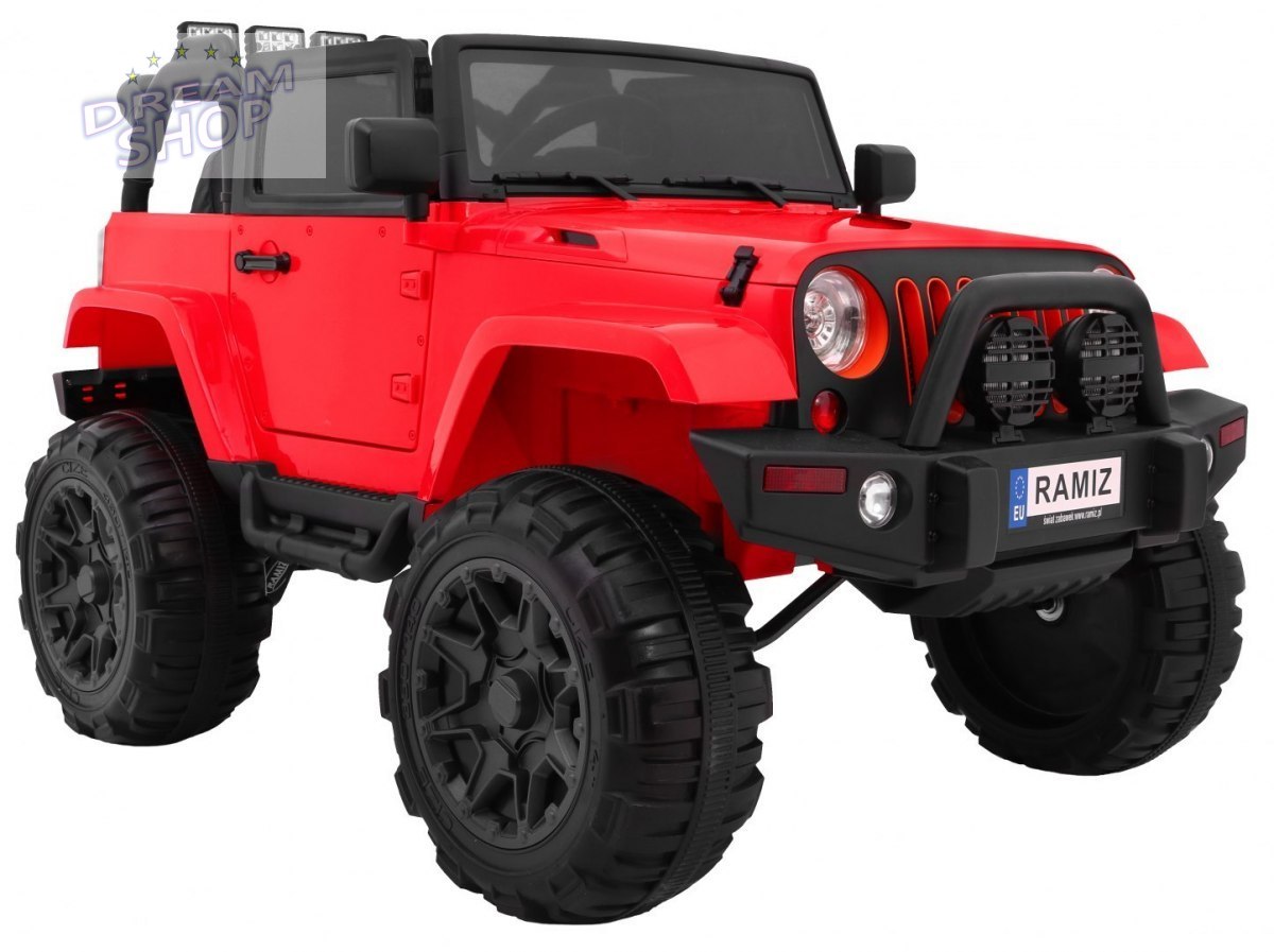 Pojazd Jeep All Terrain Czerwony Pojazd Jeep All Terrain Czerwony