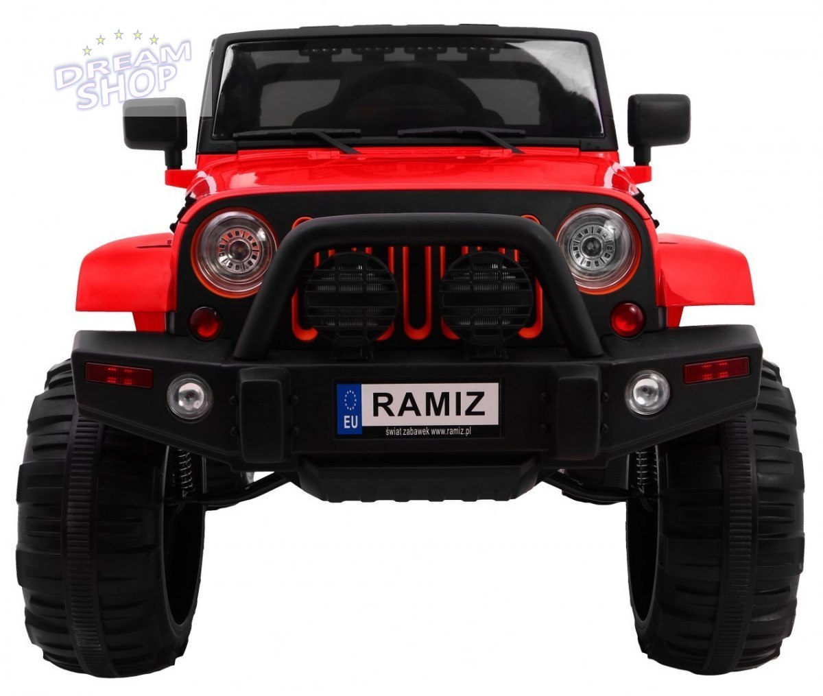 Pojazd Jeep All Terrain Czerwony Pojazd Jeep All Terrain Czerwony