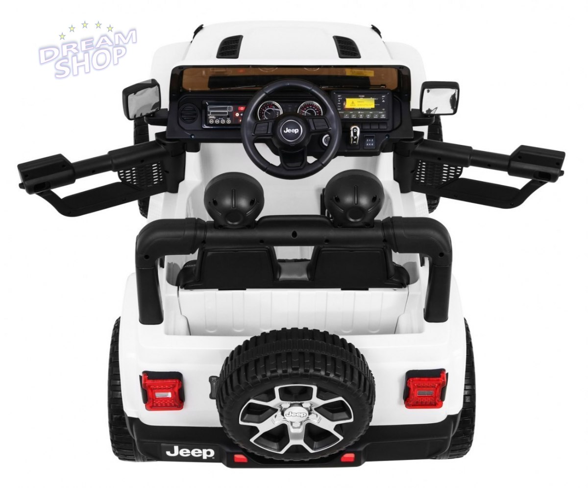 Pojazd Jeep Wrangler Rubicon Biały Pojazd Jeep Wrangler Rubicon Biały