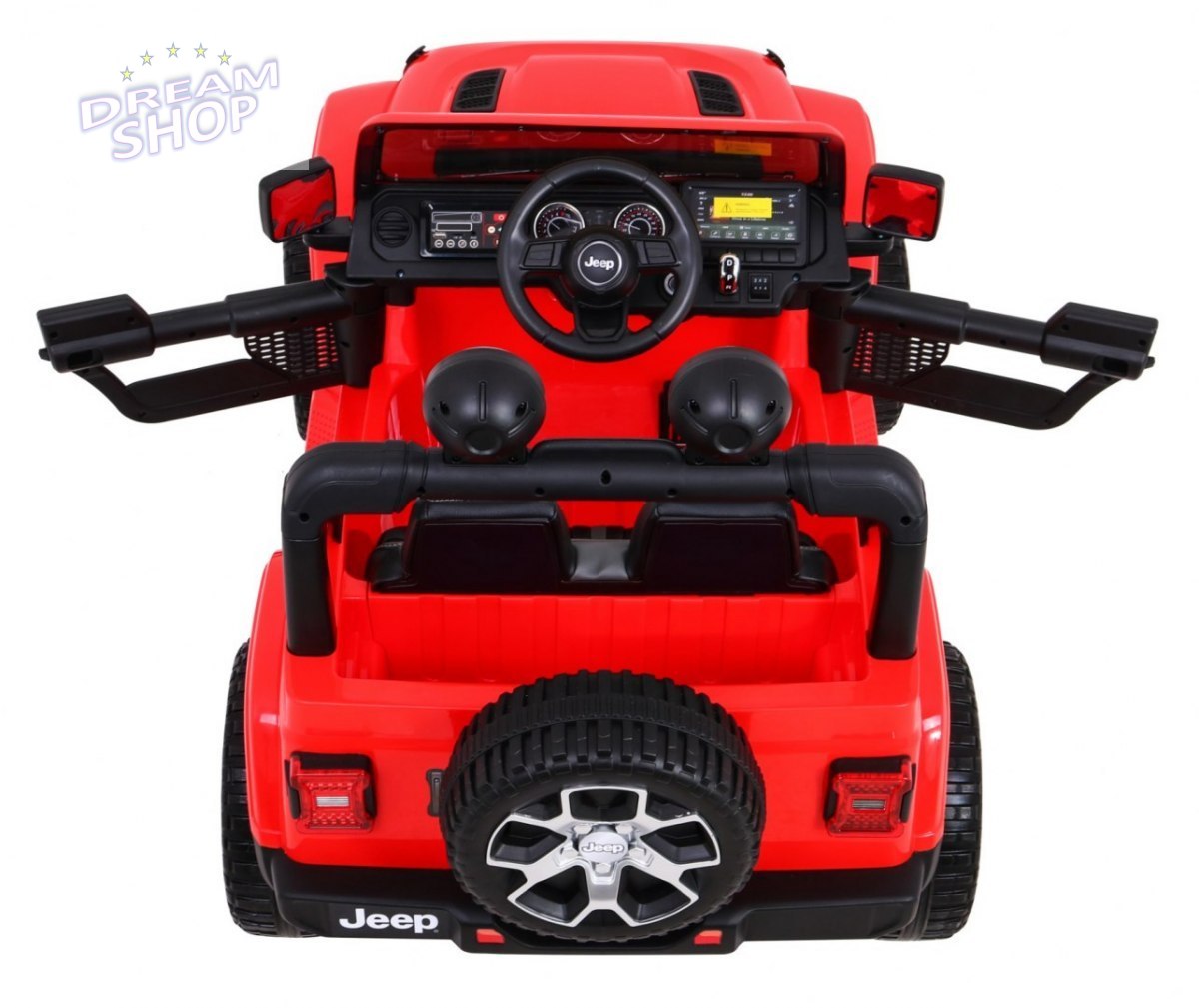 Pojazd Jeep Wrangler Rubicon Czerwony Pojazd Jeep Wrangler Rubicon Czerwony