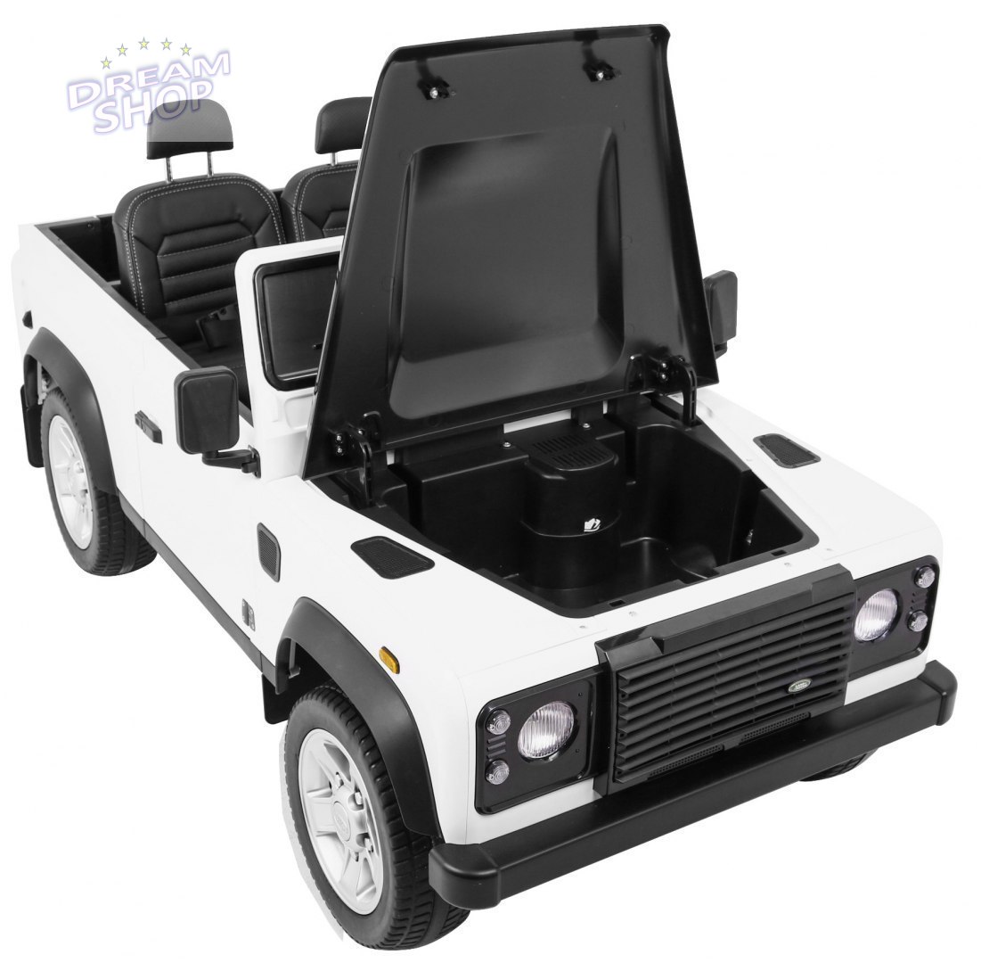 Pojazd Land Rover DEFENDER Biały Pojazd Land Rover DEFENDER Biały