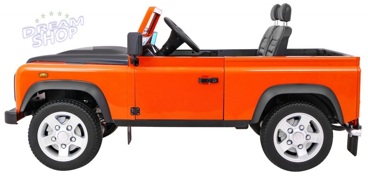 Pojazd Land Rover DEFENDER Pomarańczowy Pojazd Land Rover DEFENDER Pomarańczowy