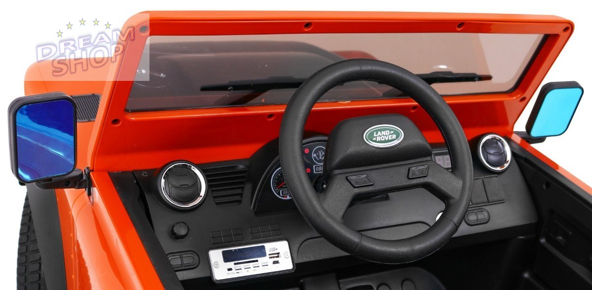 Pojazd Land Rover DEFENDER Pomarańczowy Pojazd Land Rover DEFENDER Pomarańczowy