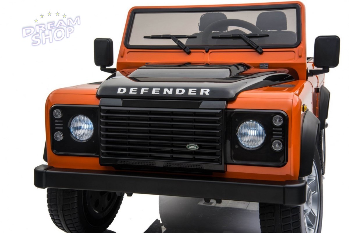 Pojazd Land Rover DEFENDER Pomarańczowy Pojazd Land Rover DEFENDER Pomarańczowy