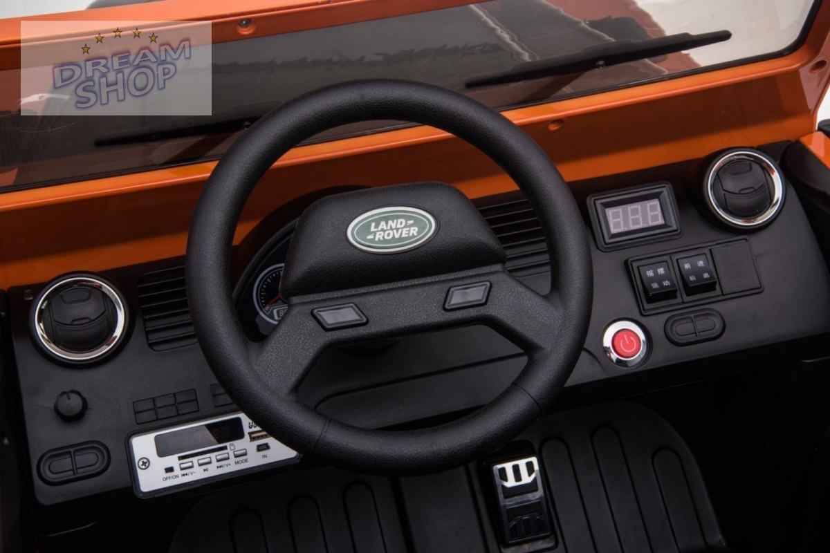 Pojazd Land Rover DEFENDER Pomarańczowy Pojazd Land Rover DEFENDER Pomarańczowy