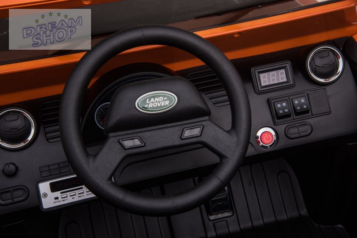 Pojazd Land Rover DEFENDER Pomarańczowy Pojazd Land Rover DEFENDER Pomarańczowy