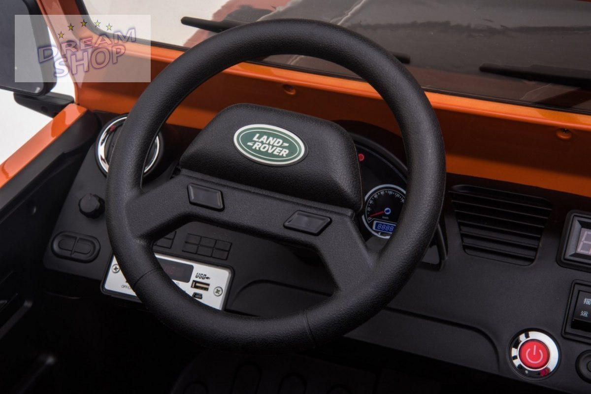 Pojazd Land Rover DEFENDER Pomarańczowy Pojazd Land Rover DEFENDER Pomarańczowy