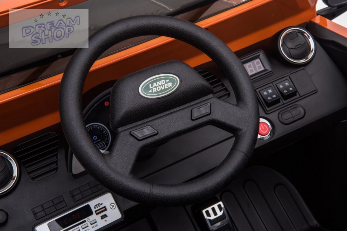 Pojazd Land Rover DEFENDER Pomarańczowy Pojazd Land Rover DEFENDER Pomarańczowy