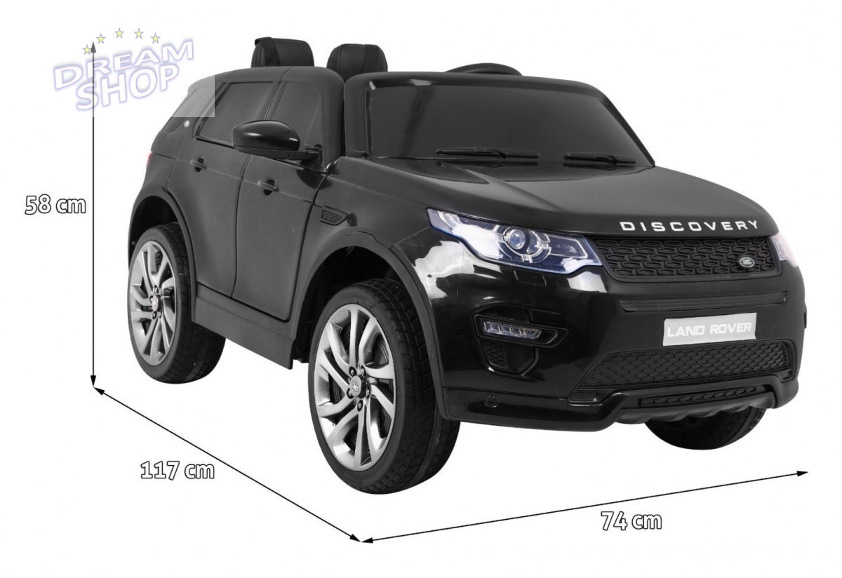 Pojazd Land Rover Discovery Czarny Pojazd Land Rover Discovery Czarny