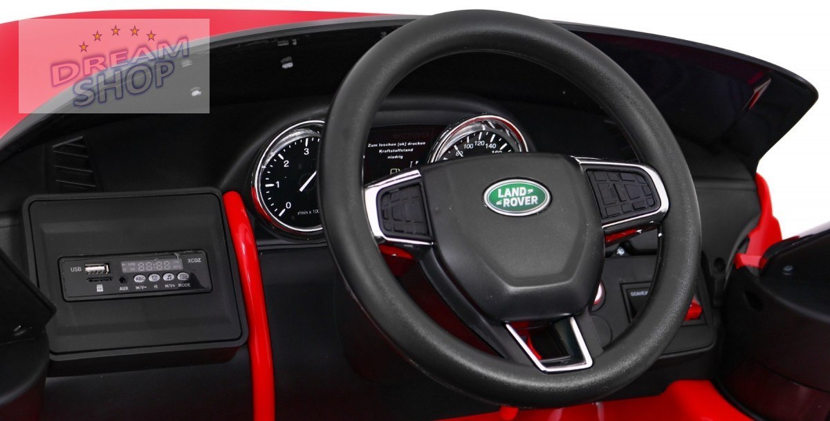 Pojazd Land Rover Discovery Czerwony Pojazd Land Rover Discovery Czerwony