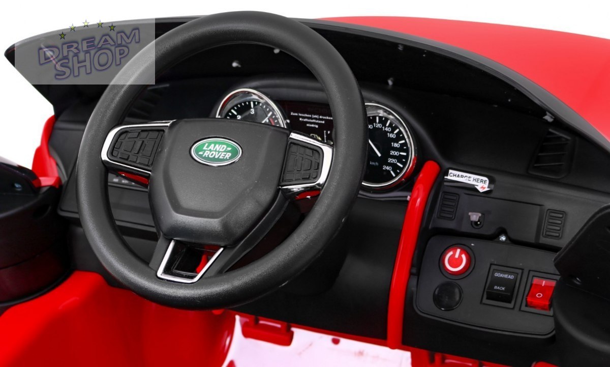 Pojazd Land Rover Discovery Czerwony Pojazd Land Rover Discovery Czerwony