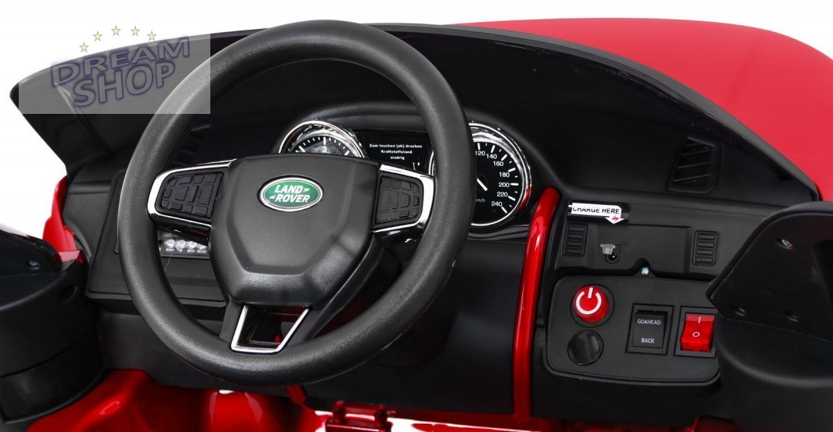 Pojazd Land Rover Discovery Lakierowany Czerwony Pojazd Land Rover Discovery Lakierowany Czerwony