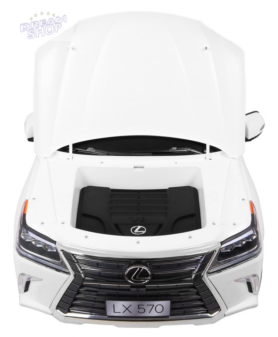 Pojazd Lexus LX570 Biały Pojazd Lexus LX570 Biały