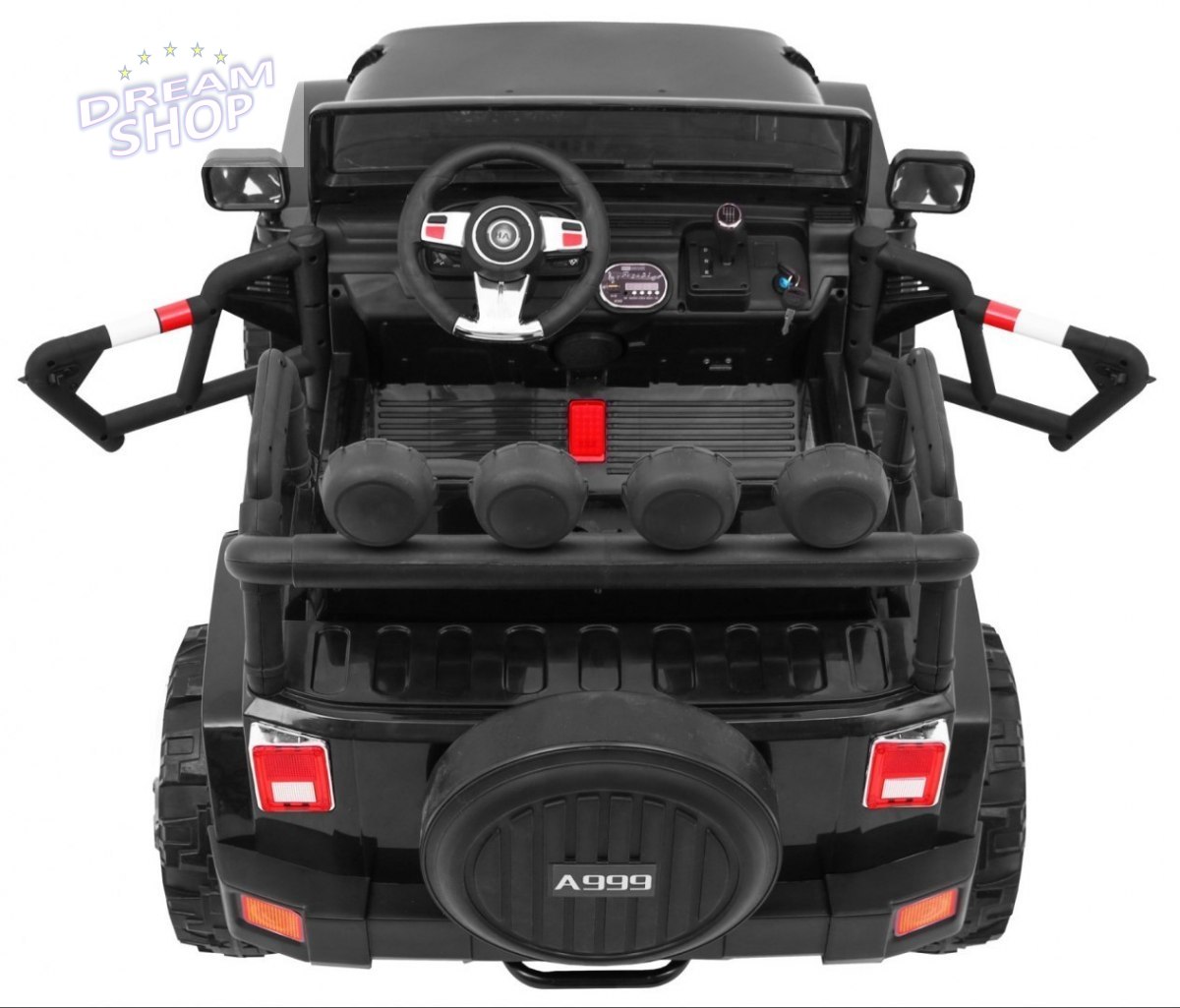 Pojazd MASTER 4x4 Czarny Pojazd MASTER 4x4 Czarny