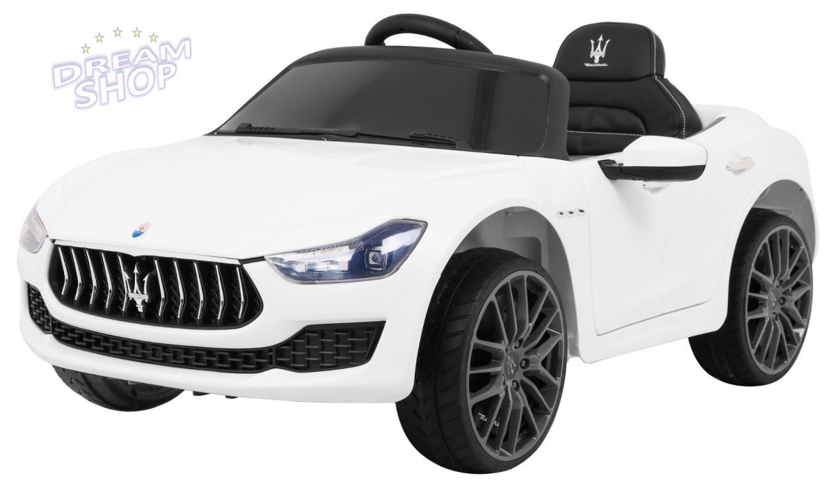 Pojazd Maserati Ghibli Biały Pojazd Maserati Ghibli Biały