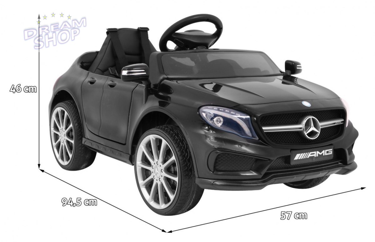 Pojazd Mercedes AMG GLA-45 Czarny Pojazd Mercedes AMG GLA-45 Czarny