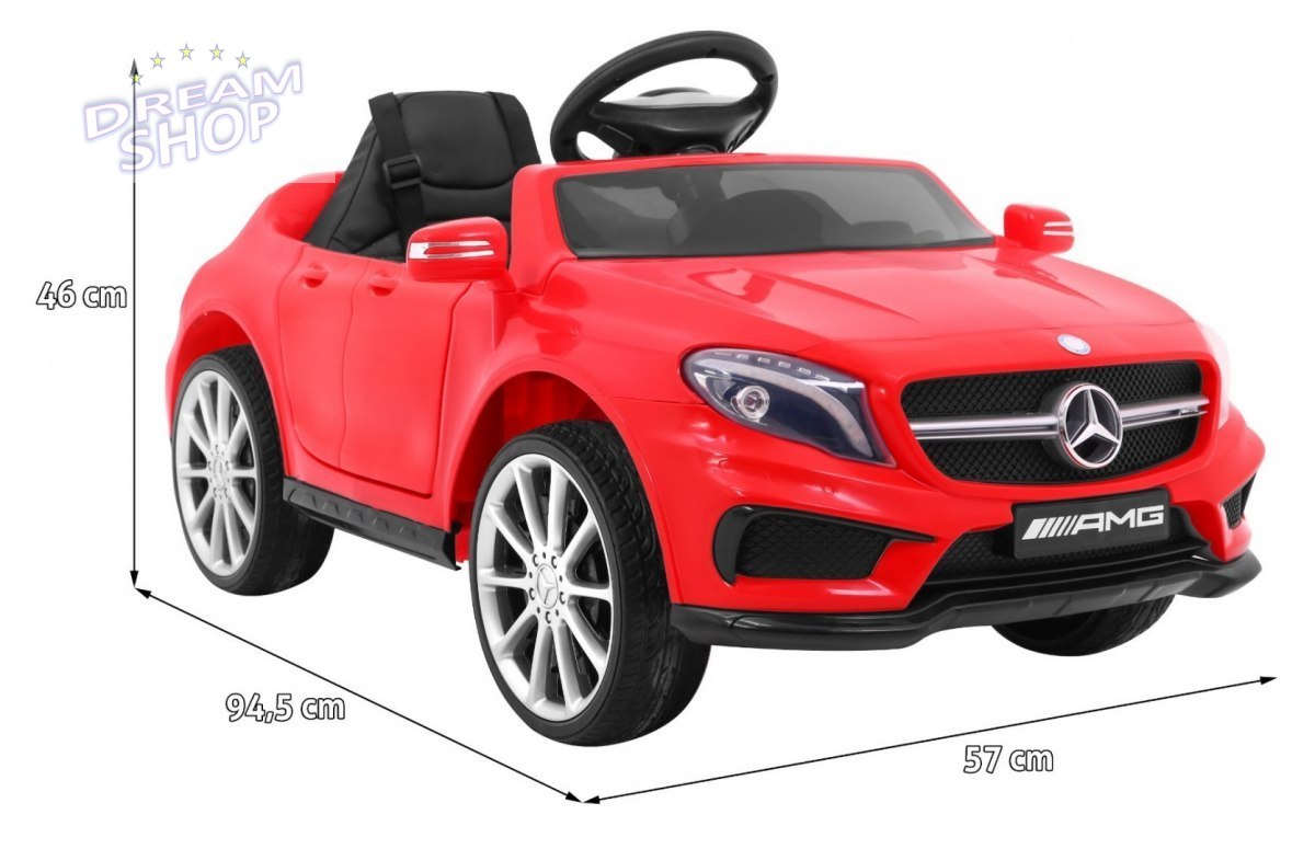 Pojazd Mercedes AMG GLA-45 Czerwony Pojazd Mercedes AMG GLA-45 Czerwony